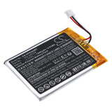 Battery for Visonic PowerMaster 360-pg2 103-305328 3.7V Li-Polymer 1300mAh / 4.