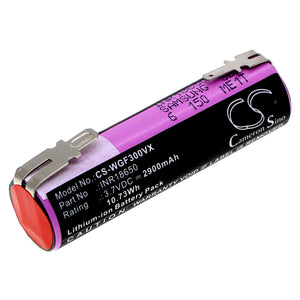 Battery for Wolf Garten Power 60 INR18650 3.7V Li-ion 2900mAh / 10.73Wh