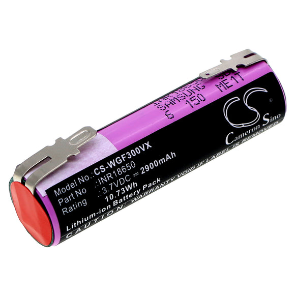 Battery for Wolf Garten Power 60 INR18650 3.7V Li-ion 2900mAh / 10.73Wh