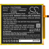 Battery for ZTE K83V LI3945T44P8HA69203 3.85V Li-Polymer 4400mAh / 16.94Wh