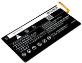 Battery for AT&T Trek 2 HD Li3846T43P6hF07632 3.8V Li-Polymer 4600mAh / 17.48Wh