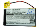 Battery for Palm Tungsten E UP383562A A6 3.7V Li-Polymer 900mAh