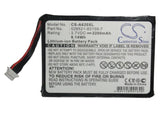 Battery for Typhoon MyGuide 5500 029521-83159-7, B521103 3.7V Li-ion 2200mAh