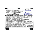 Battery for Amazon Kindle II 170-1012-00, DR-A011 3.7V Li-ion 1100mAh / 4.07Wh