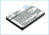 Battery for Acer L1 A7BTA040H, BT.00107.005, US473850A8T 1S1P 3.7V Li-ion 1050mA