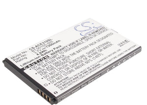 Battery for Acer Liquid Glow BAT-310 (11CPS/42/61), BT.0010S.002, BT.0010S.005, 