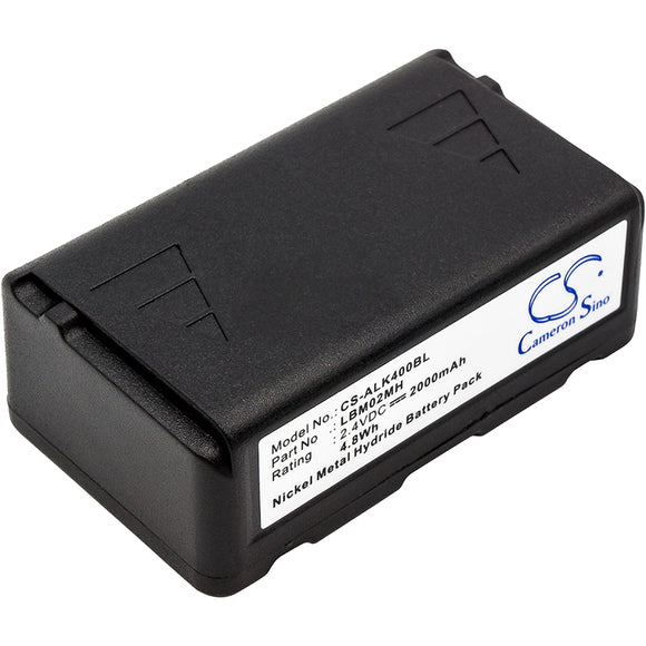 Battery for Autec LK8 ARB-LBM02M, LBM02MH 2.4V Ni-MH 2000mAh / 4.80Wh