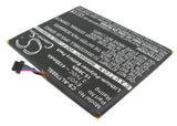 Battery for Alcatel OT-T70 CAB4160000C1, EVO7 3.7V Li-Polymer 4150mAh / 15.36Wh