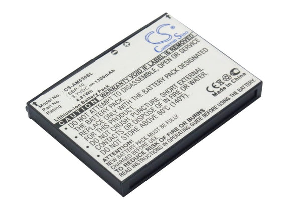 Battery for Asus M530w SBP-10 3.7V Li-ion 1300mAh / 4.81Wh