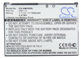 Battery for Asus P560 SBP-10 3.7V Li-ion 1300mAh / 4.81Wh