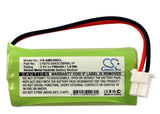 Battery for AT&T CL83301 BT166342, BT183342, BT266342, BT283342 2.4V Ni-MH 700mA