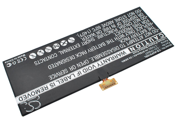 Battery for Asus VivoTab TF600TL C21-TF600T 3.7V Li-Polymer 6760mAh / 24.68Wh