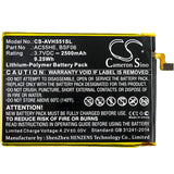 Battery for Archos A55 Helium AC55HE, BSF06 3.7V Li-Polymer 2500mAh / 9.25Wh