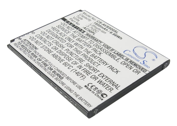 Battery for Archos 50 AC50PL 3.7V Li-ion 1800mAh / 6.66Wh