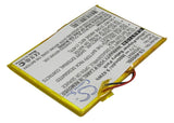 Battery for Archos 5 60GB M02864T 3.7V Li-Polymer 2600mAh