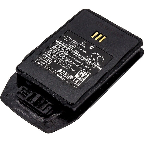 Battery for Ascom D81 1220187, 660273/1B 3.7V Li-ion 1100mAh / 4.07Wh