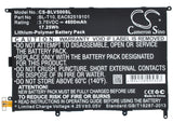 Battery for LG VK810 BL-T10, EAC62159101 3.75V Li-Polymer 4600mAh / 17.25Wh