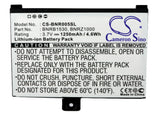 Battery for Barnes & Noble BNRZ100 9875521, 9BS11GTFF10B3, BNRB1530, BNRB454261,