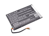 Battery for Barnes and Noble Nook Glowlight B01PQIL 3.7V Li-Polymer 2150mAh / 7.