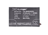 Battery for Barnes and Noble Nook Glowlight B01PQIL 3.7V Li-Polymer 2150mAh / 7.