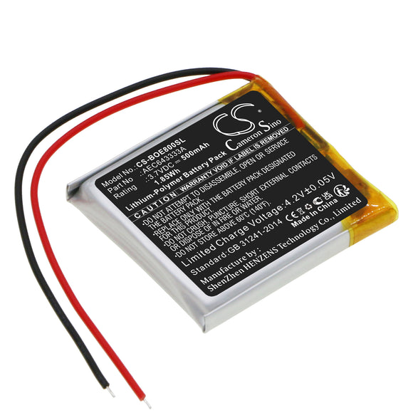 Battery for Bang and Olufsen Beoplay E8  AEC643333A 3.7V Li-Polymer 500mAh / 1.8