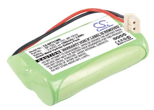 Battery for Fisher M6163 2.4V Ni-MH 1500mAh / 3.60Wh