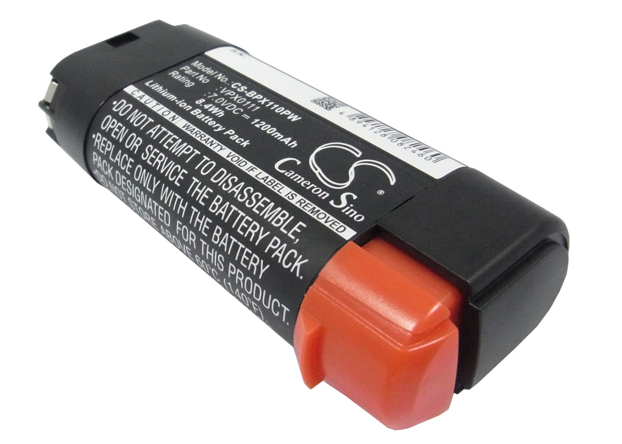 Battery for Black Decker VPX1101 VPX0111 6.6V Li ion 1200mAh