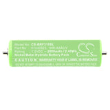 Battery for Braun 310S-3  1HR-AAAUV, 67030165, 67030834, 67030923, 7030923, HR-A