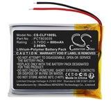 Battery for Cleer Enduro anc PCT803035 3.7V Li-Polymer 800mAh / 2.96Wh