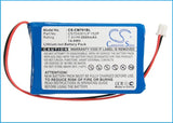 Battery for Olympia CM940 CS724261LP 1S2P 7.4V Li-Polymer 2000mAh / 14.80Wh