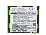 Battery for Compex Fit 1.0 4H-AA1500, 941210 4.8V Ni-MH 2000mAh / 9.60Wh