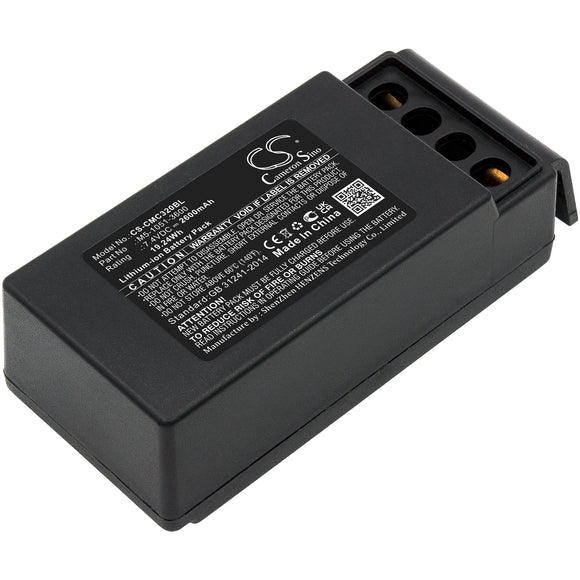 Battery for Cavotec MC-3000 M5-1051-3600 7.4V Li-ion 2600mAh / 19.24Wh