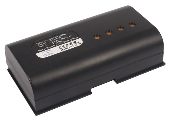 Battery for Crestron STX-1550 ST-BTPN 4.8V Ni-MH 3600mAh / 17.28Wh