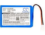 Battery for CTMS Eurodetector 1ICP62/34/48 1S1P 7.4V Li-ion 1000mAh / 7.40Wh