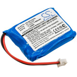 Battery for Educator ET-300TSReceiver PL-762229, V2015-E05 3.7V Li-Polymer 400mA