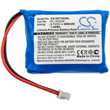 Battery for Educator ET-300TSReceiver PL-762229, V2015-E05 3.7V Li-Polymer 400mA