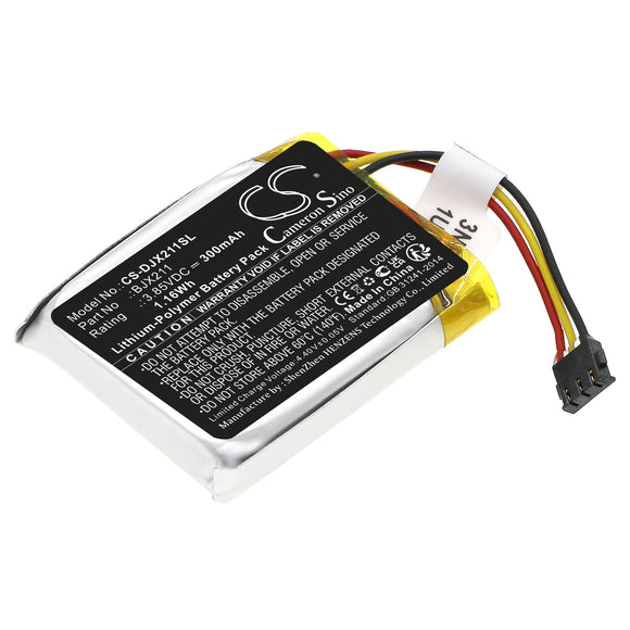 Battery for DJI MIC  BJX211 3.85V Li-Polymer 300mAh / 1.16Wh