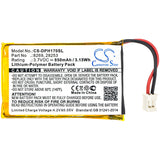 Battery for Marmitek 210 28253, 8269 3.7V Li-Polymer 850mAh / 3.15Wh