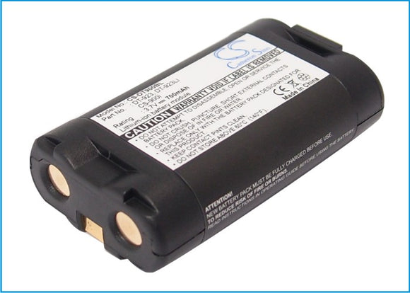 Battery for Casio DT-900M DT-923, DT-923LI 3.7V Li-ion 700mAh