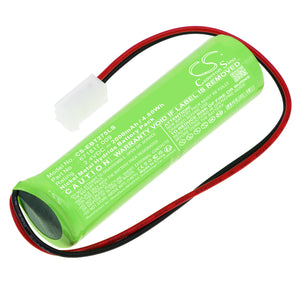 Battery for ELUBAT D-SC1800BTx2-MOLEX-5239 671817.009 2.4V Ni-MH 2000mAh / 4.80