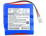 Battery for Biocare ECG-6010 HYLB-722 14.8V Li-ion 3400mAh / 50.32Wh