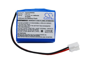 Battery for RAYTOP LBP144 14.8V Li-ion 1800mAh / 26.64Wh