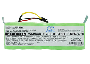 Battery for Ariete Briciola Evolution 2.0 14.4V Ni-MH 2000mAh / 28.80Wh