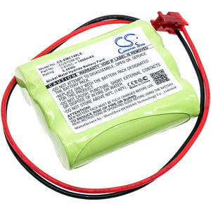 Battery for Sure-lite SL026184 3.6V Ni-MH 1800mAh / 6.48Wh