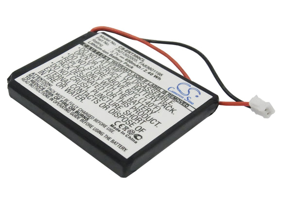 Battery for Ascom R1D BKB201010/1, FA01302005, FA83601195 3.7V Li-ion 650mAh / 2