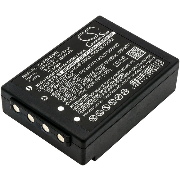 Battery for HBC Spectrum A 005-01-00615, BA205000, BA205030, BA206000, BA206030,