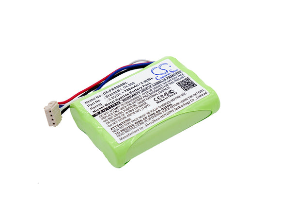 Battery for HBC Cubix 04.909, BI2090B1 3.6V Ni-MH 700mAh / 2.52Wh