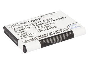 Battery for Fujitsu Loox N520c 10600405394, PL400MB, PL400MD, PL500MB, S26391-F2