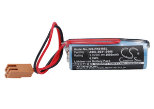 Battery for Cutler Hammer A06B0168D111 44A724534-001, A02B0118K111, A02B-0118-K1