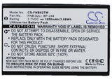 Battery for YAESU VX-3 FNB-82LI 3.7V Li-ion 1050mAh / 3.89Wh